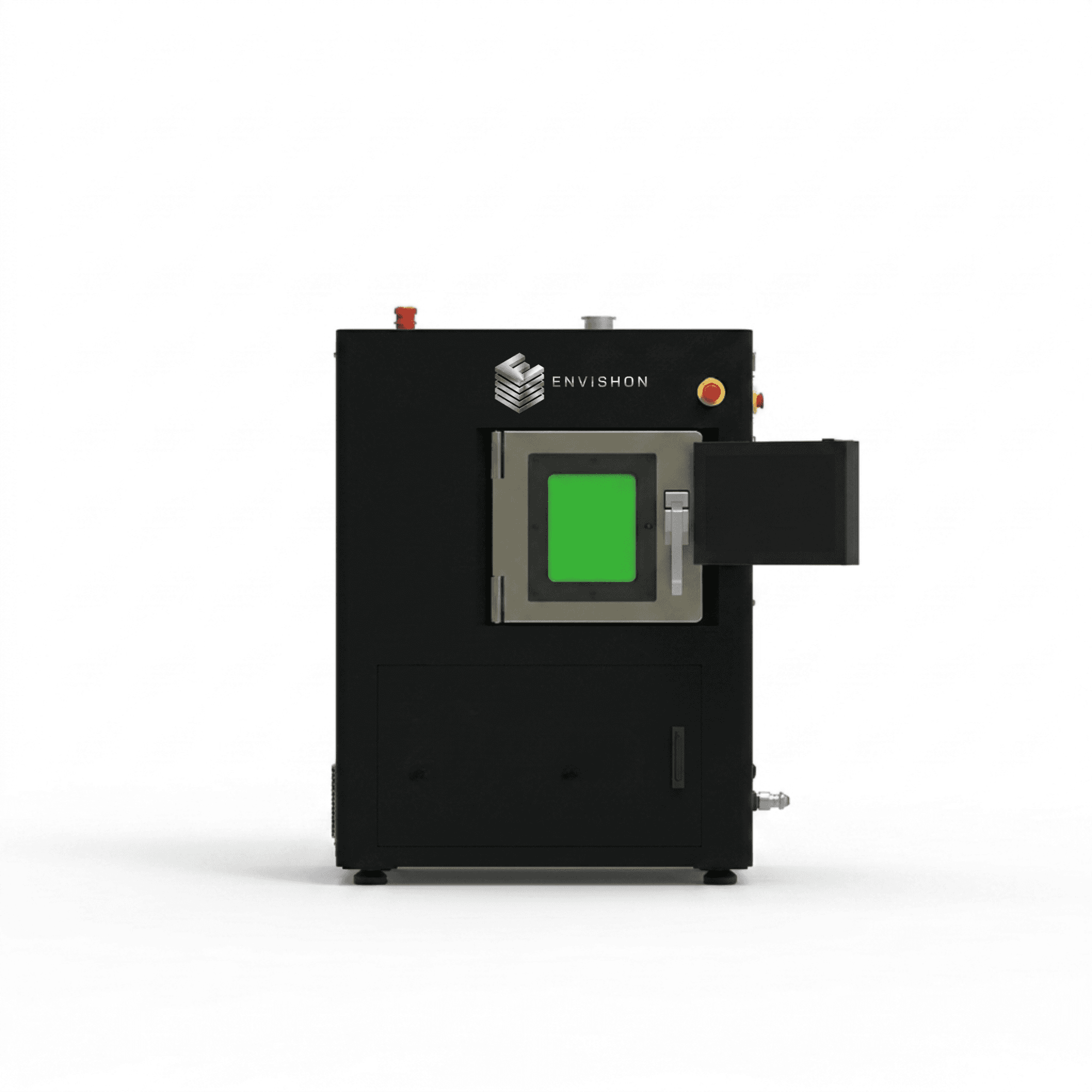EN-DESK — Ø100 × 70 mm build · 300 W fiber laser · CoCr & titanium